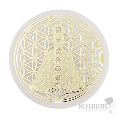 Selenite Flower of life - decoration