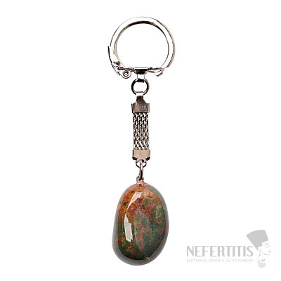 Keychain with heliotrope