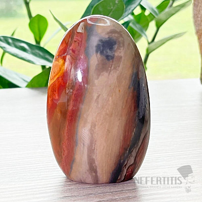 Jasper polychrome polished freeform Madagascar 3