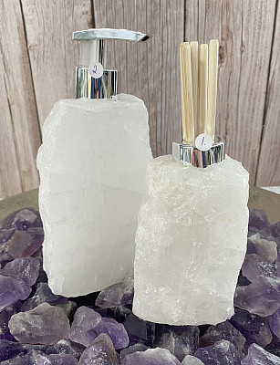 Crystal soap dispenser and diffuser KO1