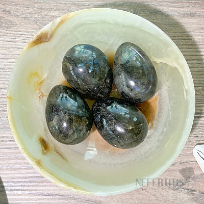 Labradorite egg home decoration 5 cm