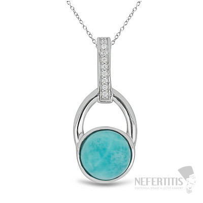 Larimar pendant silver Ag 925 VP056021