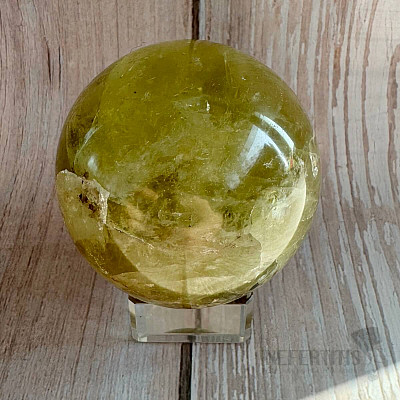 Citrine lemon ball 3