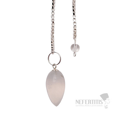 Rock crystal pendulum