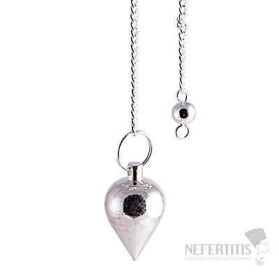 Silver-plated Drop Pendulum