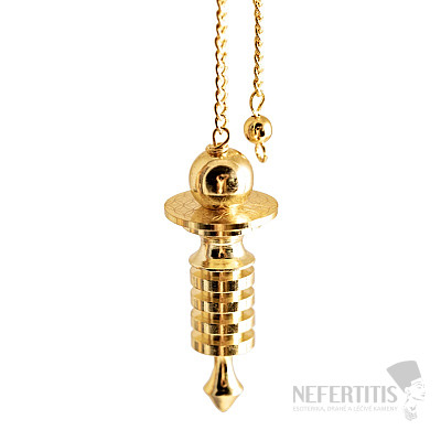 Isis brass pendulum