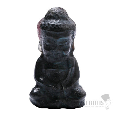 Buddha-Statue aus Granat