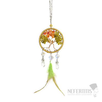 Feng Shui curtain Tree of Life from serpentine