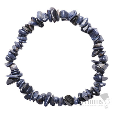 Sapphire chopped bracelet