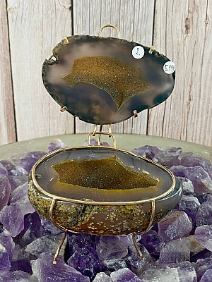 Agate jewelry box KO2