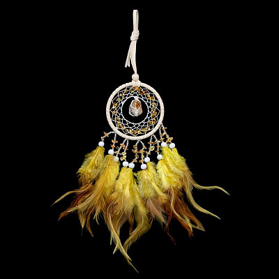 Citrine dream catcher