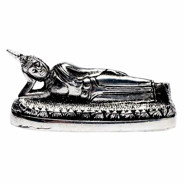 Feng Shui soška Buddha Pang Sai Yat mosaz - bůh pro úterý - cca 2,5 cm