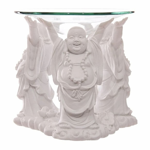 Aroma lampa Smějící se Buddha - výška 11 cm