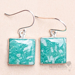 Amazonite earrings silver Ag 925 LOT1