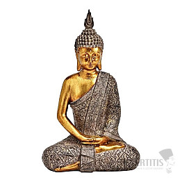 Buddha meditující thajská soška 25 cm