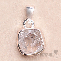 Herkimer diamond pendant silver Ag 925 LOT102