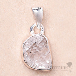 Herkimer diamond pendant silver Ag 925 LOT115