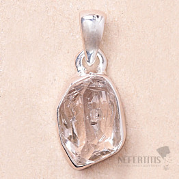 Herkimer diamond pendant silver Ag 925 LOT116