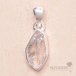 Herkimer diamond pendant silver Ag 925 LOT120