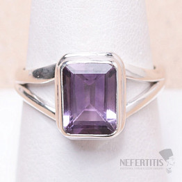 Amethyst ring silver Ag 925 12171