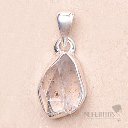 Herkimer diamond pendant silver Ag 925 LOT124