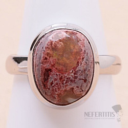 Opal Mexican fire ring silver Ag 925 R1242