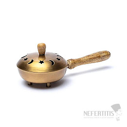 Moons and Stars brass censer