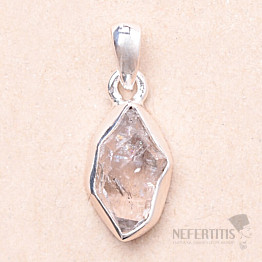 Herkimer diamond pendant silver Ag 925 LOT137