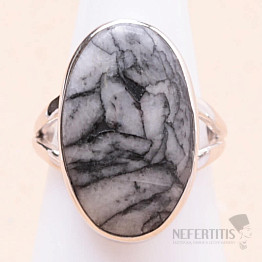 Pinolite silver ring Ag 925 R142