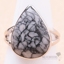 Pinolite silver ring Ag 925 R149