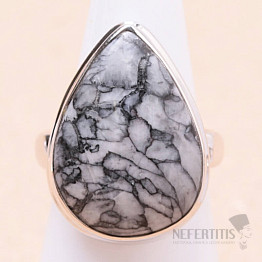 Pinolite silver ring Ag 925 R162