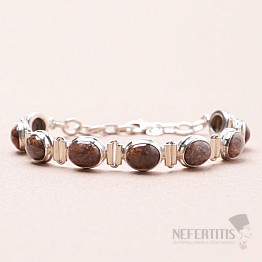 Pietersit bracelet silver Ag 925 18851