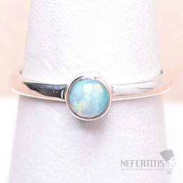 Opal Ethiopian ring silver Ag 925 LOT2