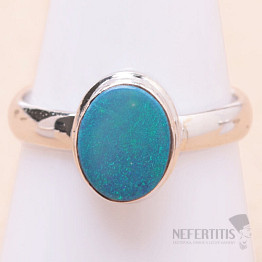 Opal Australian ring silver Ag 925 LOT20