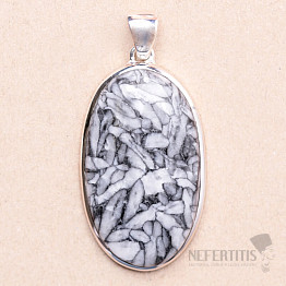 Pinolite pendant silver Ag 925 P204