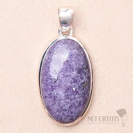 Lepidolite pendant silver Ag 925 P233