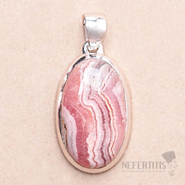 Rhodochroze pendant silver Ag 925 P2488