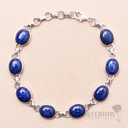 Lapis Lazuli náramek stříbro Ag 925 B251