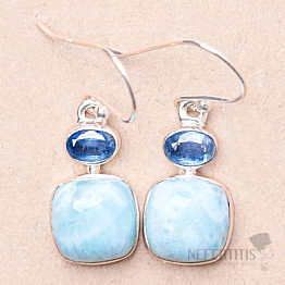 Larimar Ohrringe Silber Ag 925 E2586