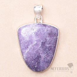 Lepidolite pendant silver Ag 925 P268