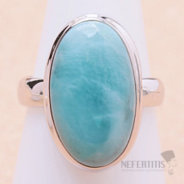 Larimar prsten stříbro Ag 925 LOT338