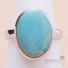 Larimar prsteň striebro Ag 925 LOT343