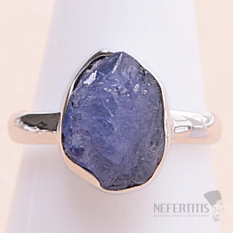 Tanzanite raw ring silver Ag 925 LOT363