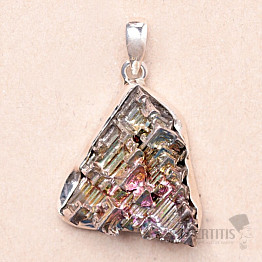 Bismuth pendant silver Ag 925 P372