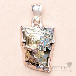 Bismuth pendant silver Ag 925 P413