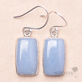 Angelite earrings silver Ag 925 E434