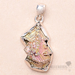 Bismuth pendant silver Ag 925 P439