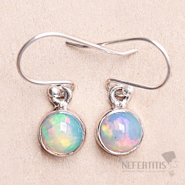 Opal Ethiopian earrings silver Ag 925 E442