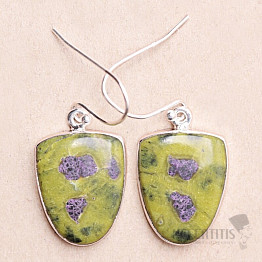 Atlantisite earrings silver Ag 925 E465