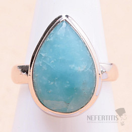 Smithsonite silver ring Ag 925 R523